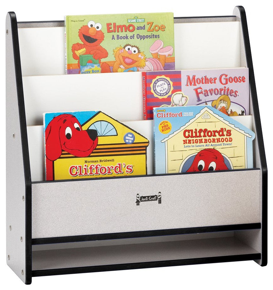 Rainbow Accents Toddler Pick-a-Book Stand - Black