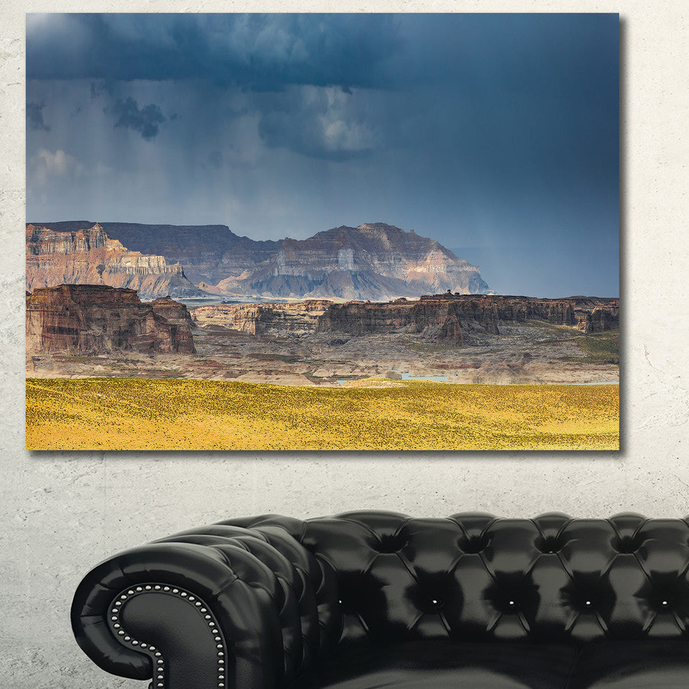 Lake Powell Panorama, Landscape Canvas Art Print, 60x40