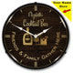 AG20111160 Add Your Name Cocktail Bar Clock