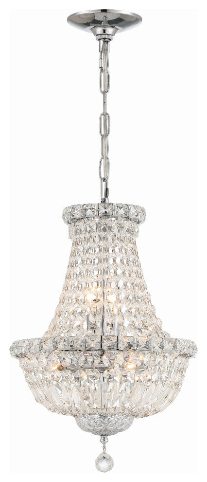Roslyn 5-Light Polished Chrome Mini Chandelier