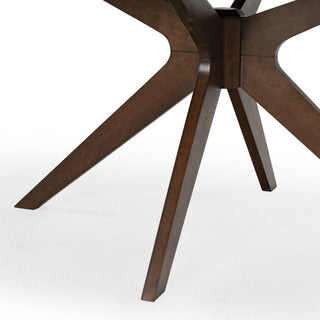 Safavieh Couture Hawkins Wood Oval Dining Table, Walnut