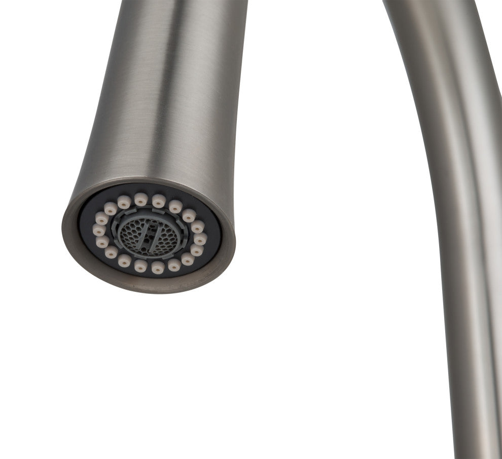 Aria Pull-Down Kitchen Faucet, Brushed Nickel