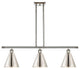 Ballston Cone Island Light, Polished Nickel, Polished Nickel