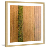 "Seeded Land" Framed Print by Karolis Janulis