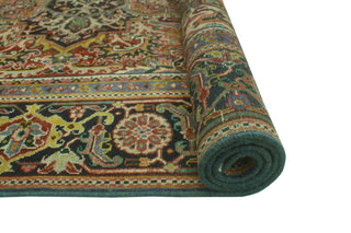 Fine Vintage Heriz Lyra Rust/Ivory Rug, 8'1 x 11'2