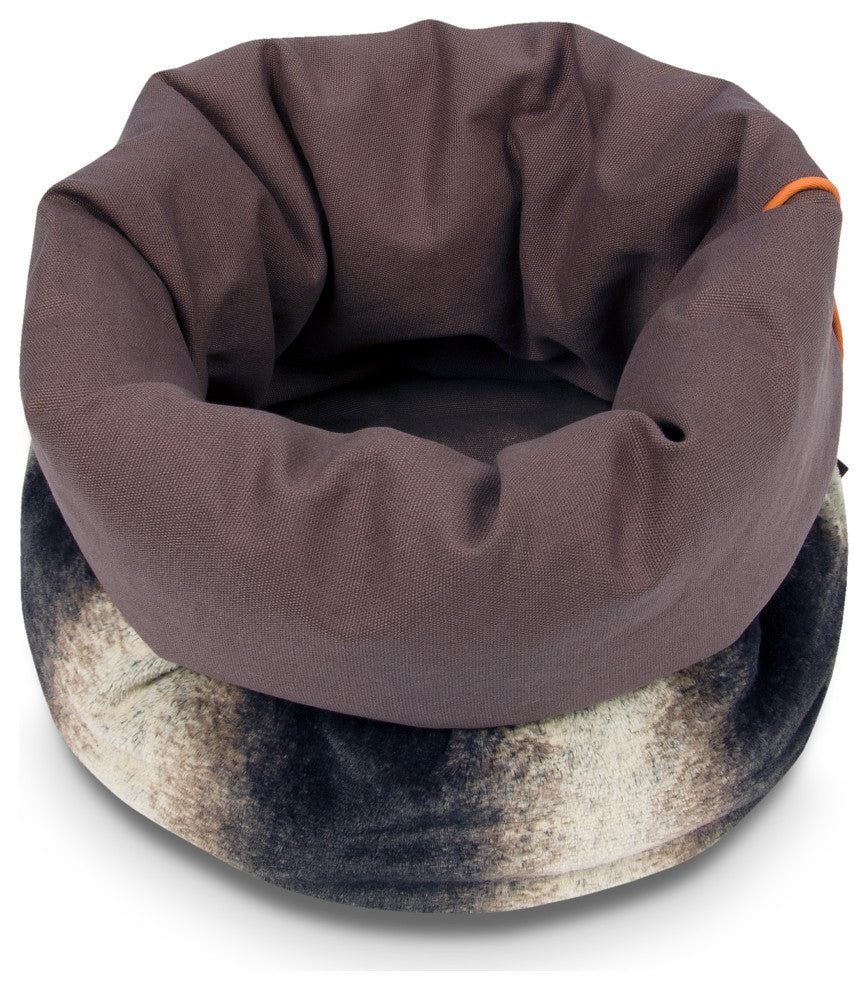 Snuggle Bed, Graphite, Large