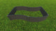 Weathered Wood 'Wavy Navy 4'x8'x16.5" Raised Garden Bed, 2" Profile