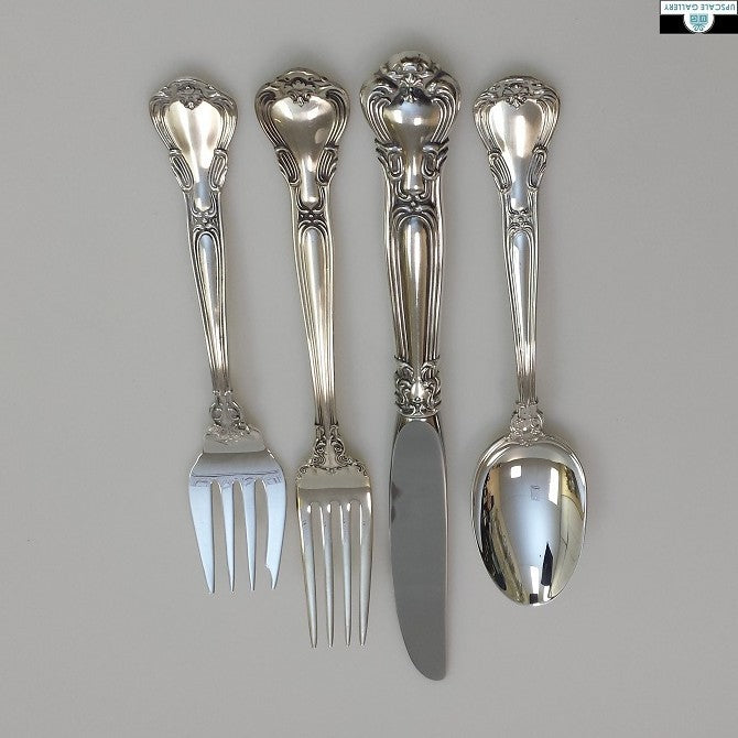 Gorham Sterling Silver Chantilly 4-Piece Place Set