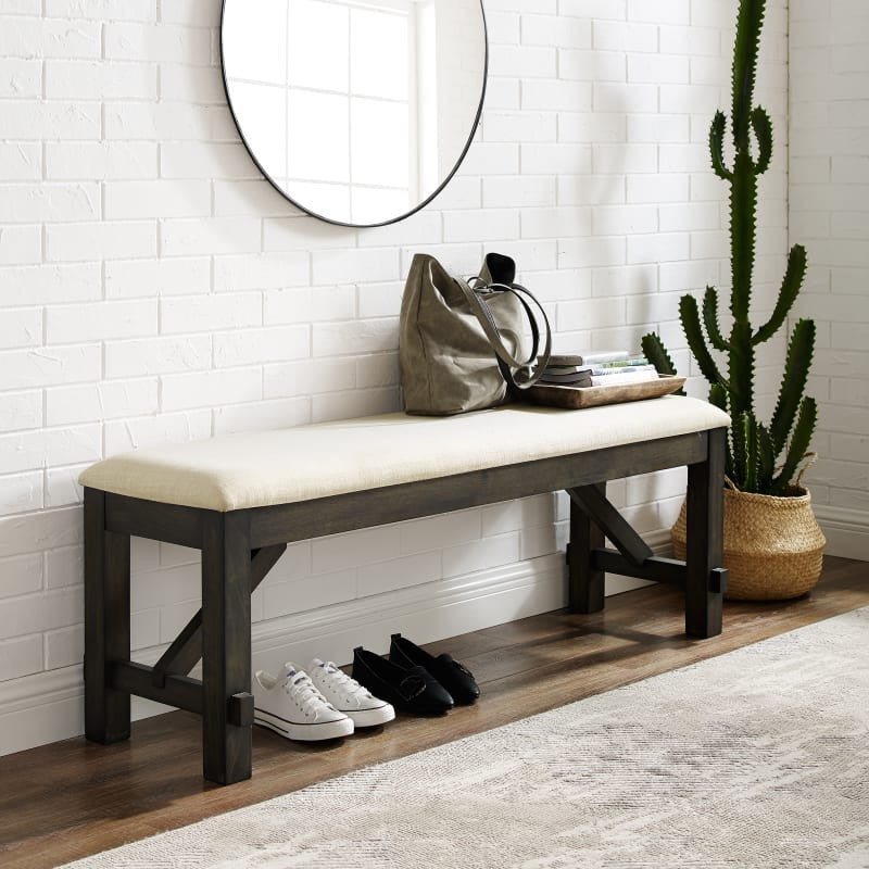 Hayden Dining Bench, Slate
