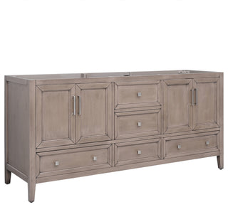 Avanity Everette 72 in. Double Vanity Only in Gray Oak