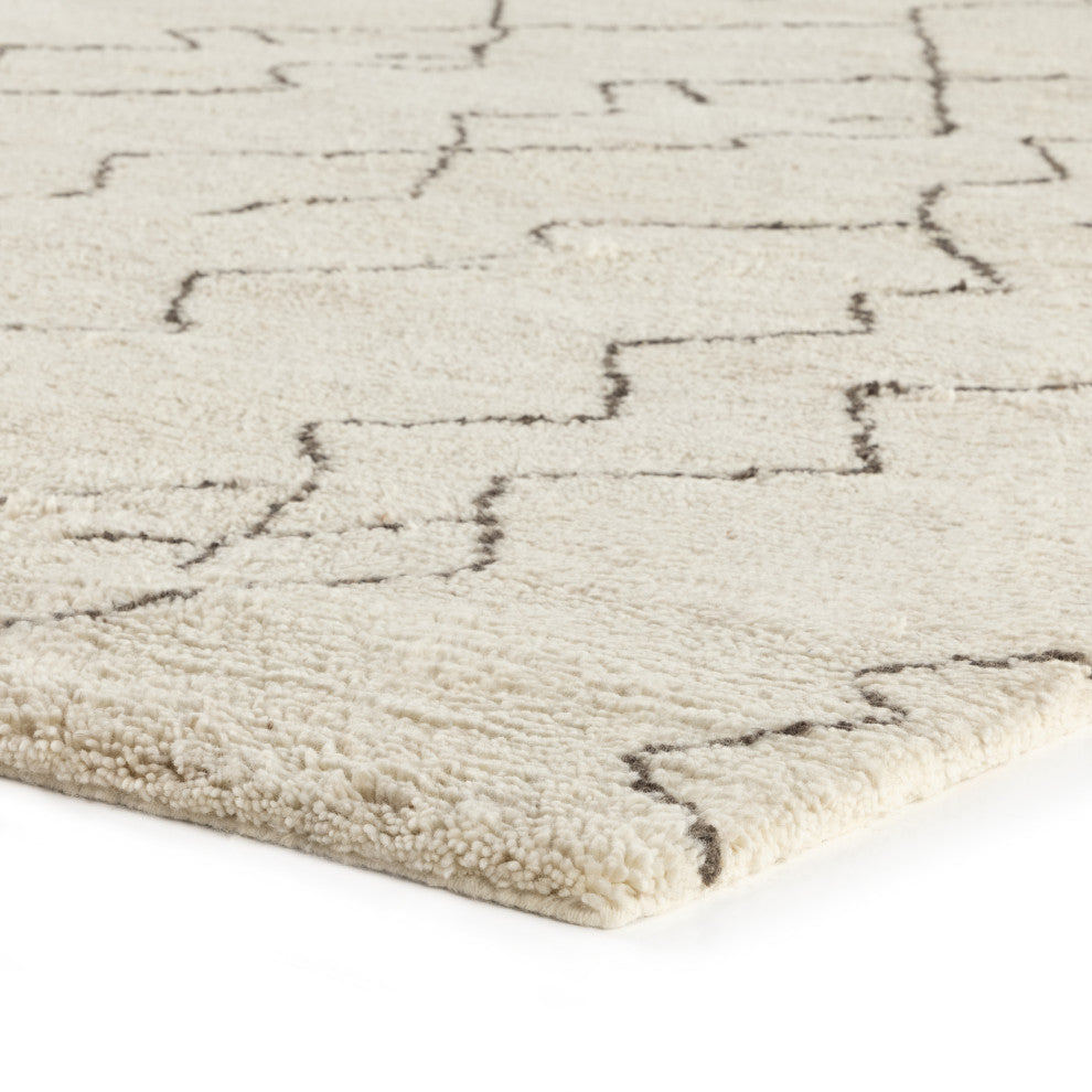 Taza Moroccan Hand-Knotted Rug-Tz-10x14