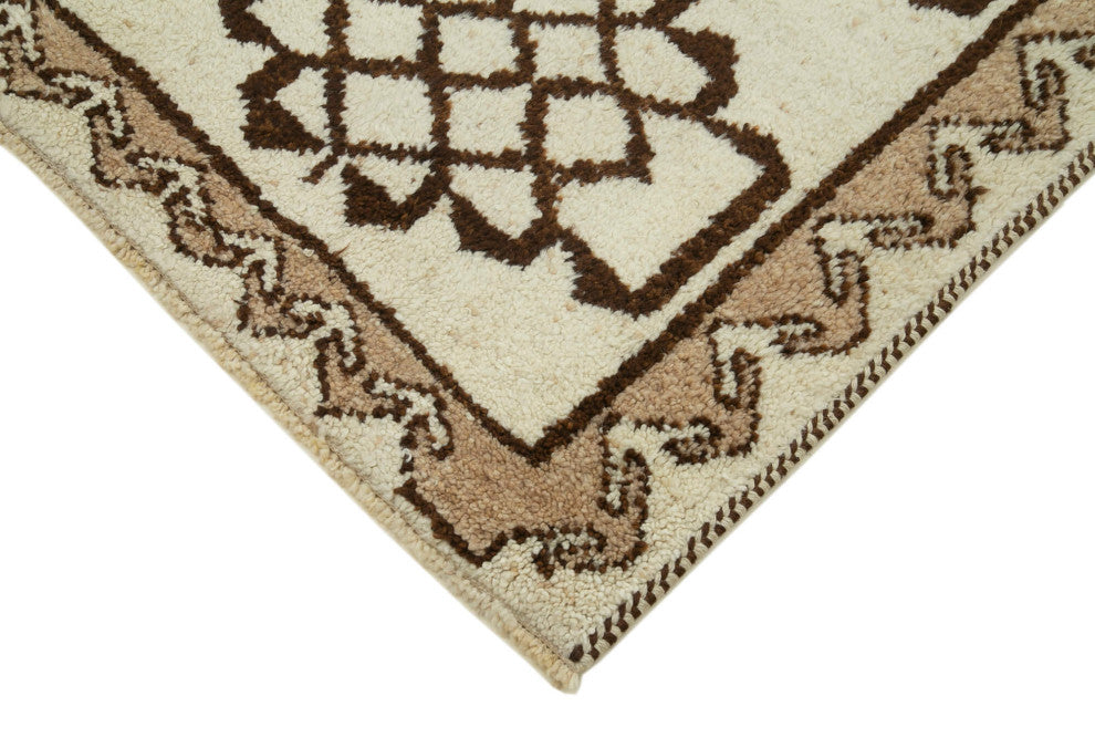 Rug N Carpet - Hand-knotted Anatolian 3' 3" x 10' 7" Rustic Runner Rug
