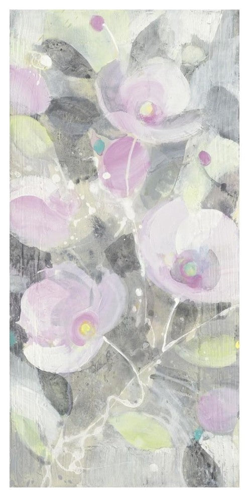 "Sugar Flowers I" Digital Paper Print by Albena Hristova, 26"x50"