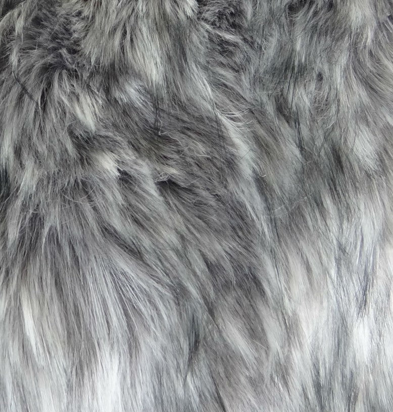 Wild Gray Wolf Gray White Handmade Luxury Pillow, 20"x26" Standard
