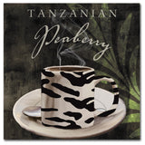 Color Bakery 'Afrikan Coffee II' Canvas Art, 14"x14"