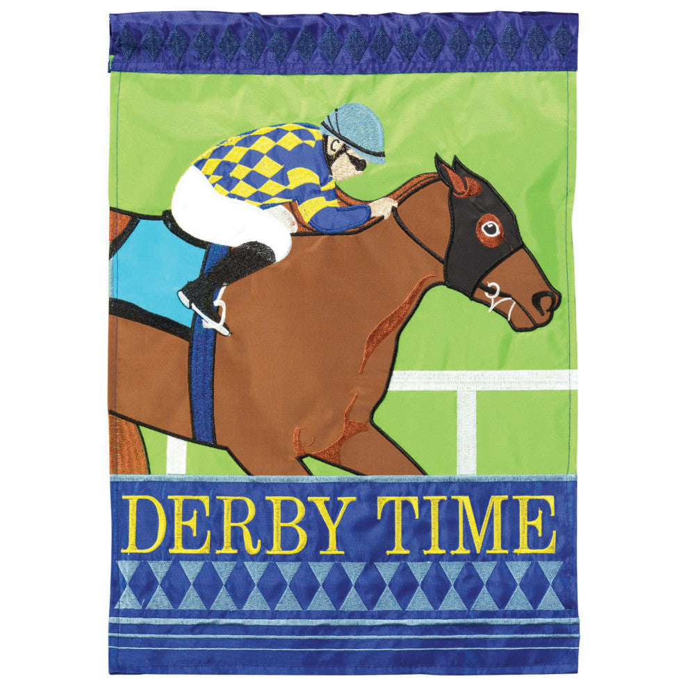 Flag Derby Silks Polyester 13x18