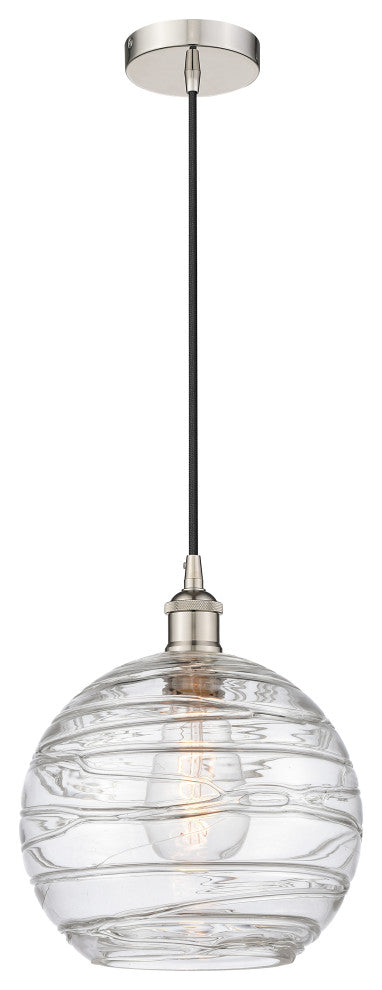 Innovations 616-1P-PN-G1213-10-LED 1-Light Mini Pendant, Polished Nickel