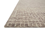 Hooked Wool Giana Area Rug, Smoke, 7'9"x9'9"