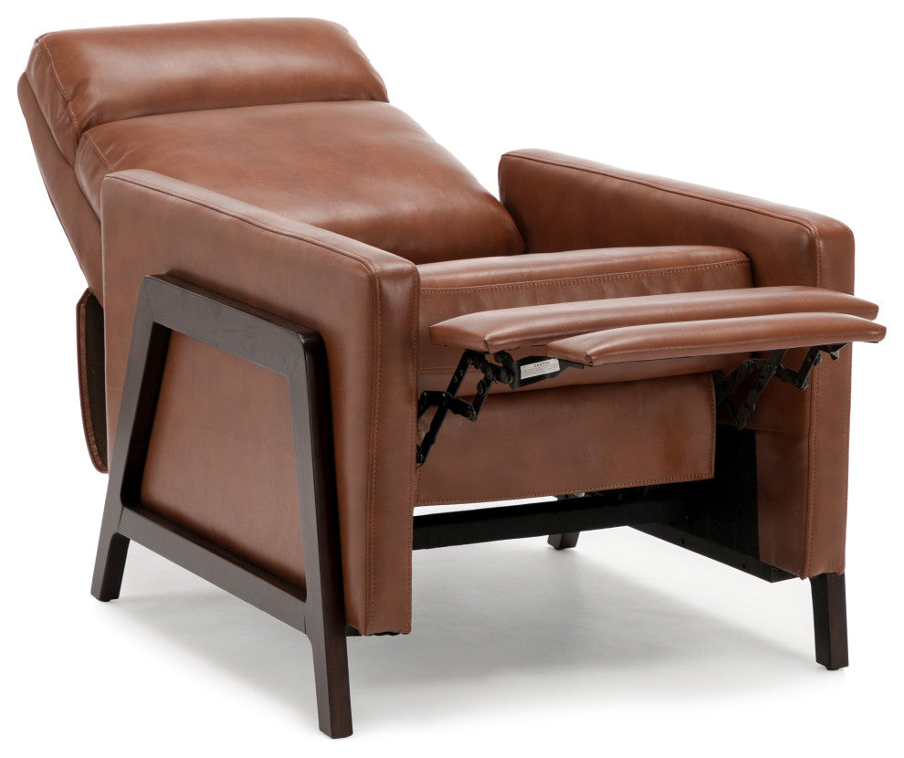 Maxton Push Back Recliner, Caramel