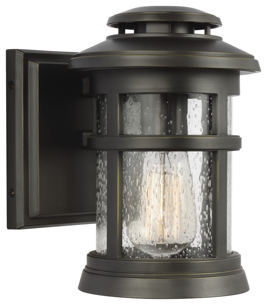 1-Light Wall Lantern, Antique Bronze