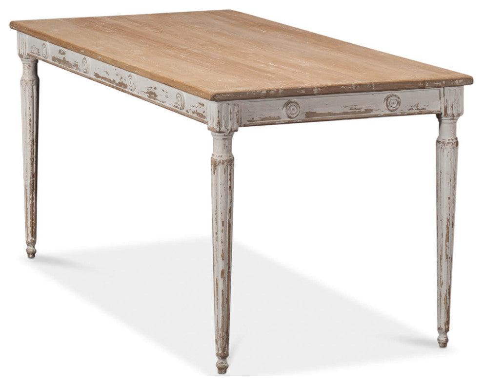 French Country Rustic Dining Table