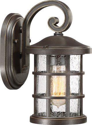 Quoizel CSE8410PN One Light Outdoor Wall Lantern Crusade Palladian Bronze