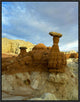 Toadstool Caprocks, Grand Staircase, Escalante National Monument, Utah, 18"x24"
