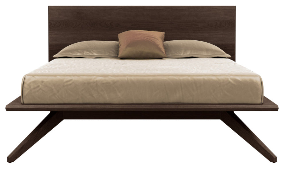 Copeland Astrid Bed With 1 Headboard Panel, Smoke Cherry, Cal King