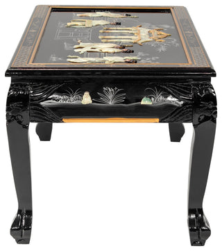Black Lacquer Coffee Table Royal Ladies