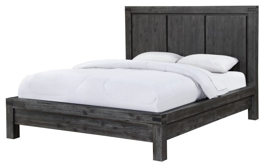 Modus Meadow 5 Piece Cal King Platform Bedroom Set With Chest, Graphite