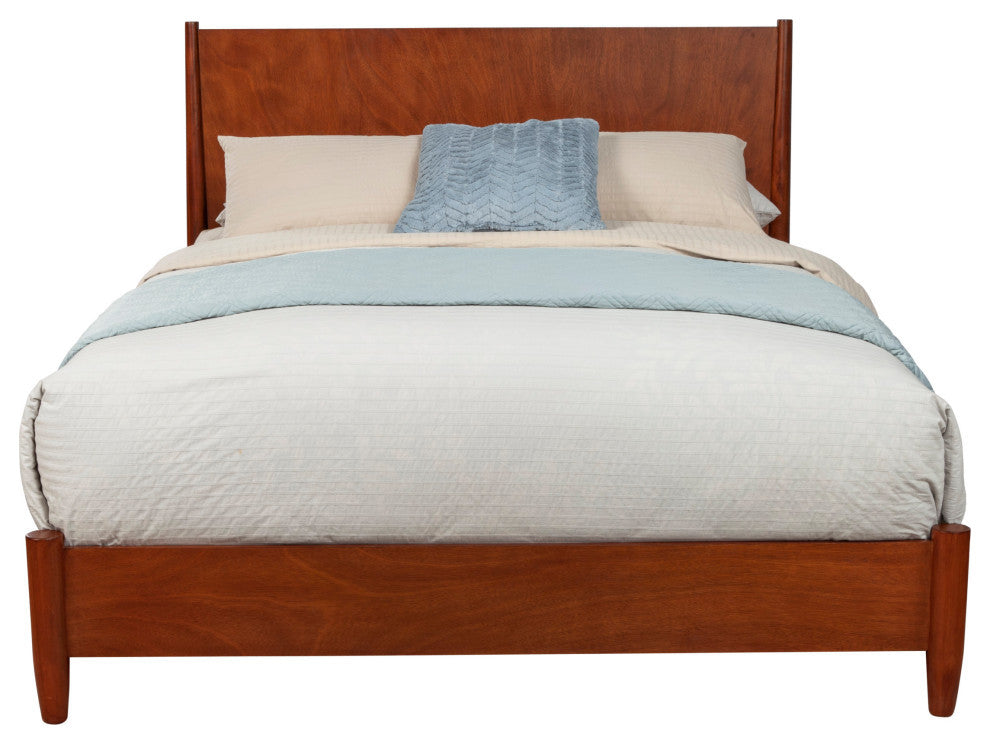 Flynn Queen Platform Bed, Acorn