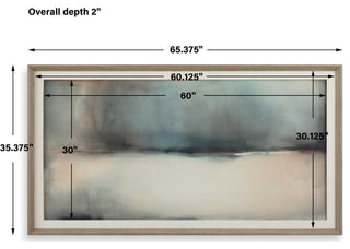 Uttermost Deep Rains Framed Abstract Print