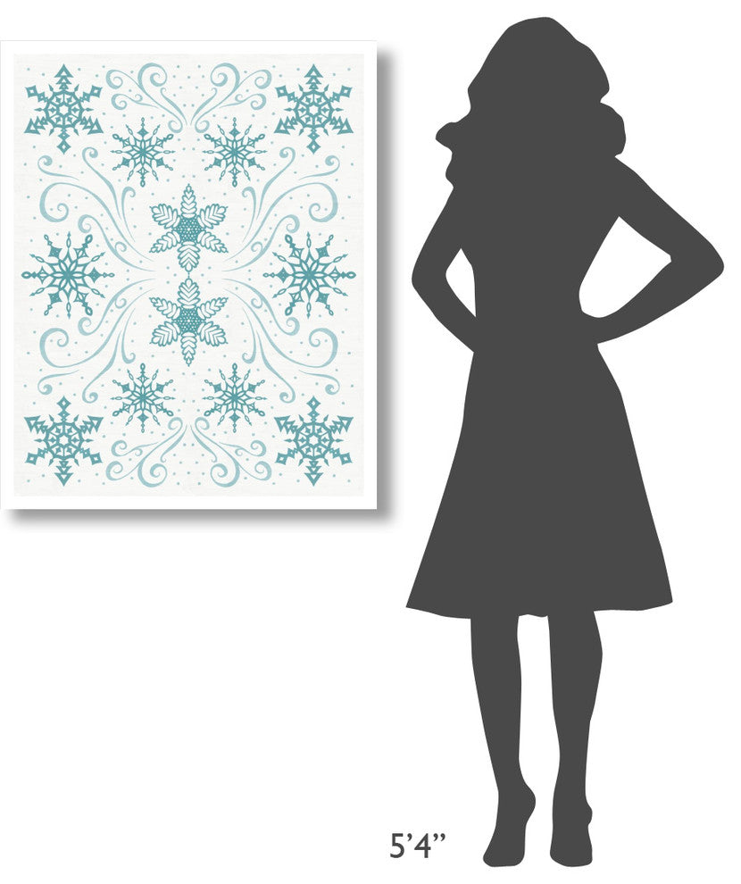 "Christmas Otomi I" Digital Paper Print by Elyse DeNeige, 30"x37"