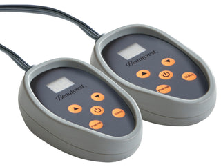 Beautyrest Solid Microlight to Solid Microlight Heated Blanket, Ivory, Twin