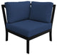kathy ireland Madison Ave. Corner Sofa in Midnight