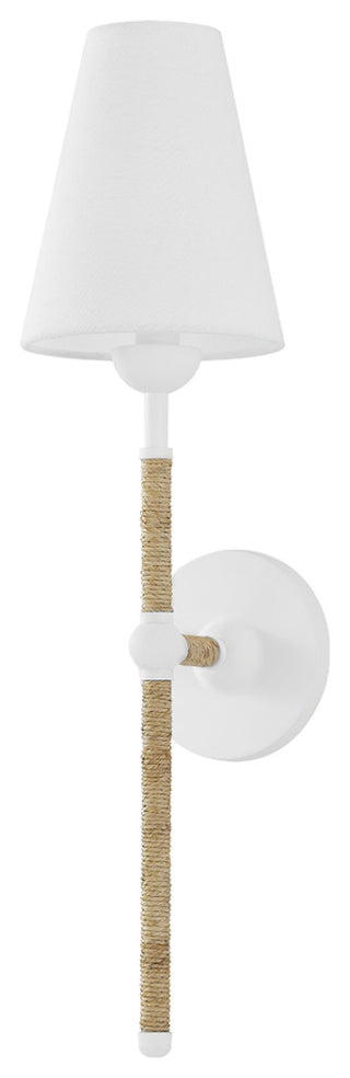 Mariana 1-Light Wall Sconce, Textured White