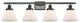INNOVATIONS LIGHTING 916-4W-BK-G41-LED Large Cone 3 Light Bath Vanity Light