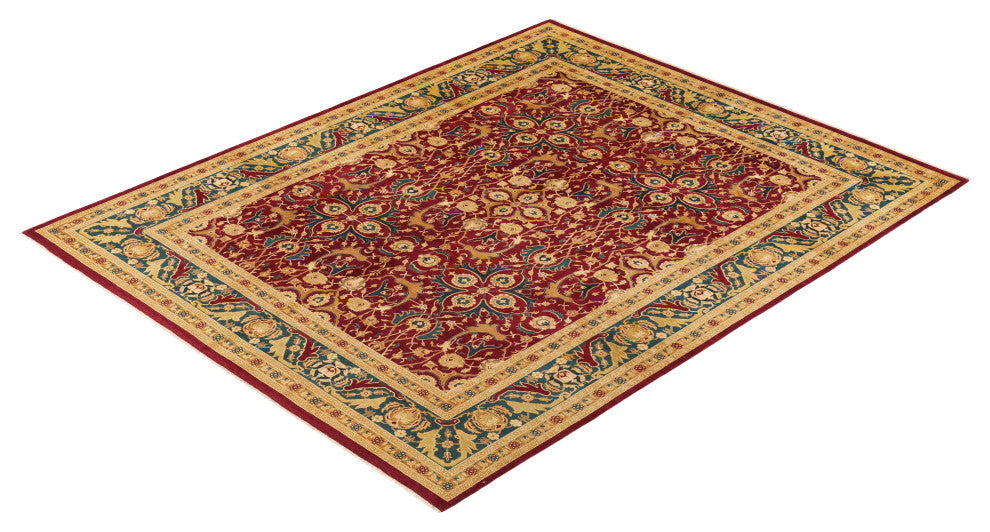 Mogul, One-of-a-Kind Hand-Knotted Area Rug Red, 9'4"x11'9"