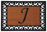 Monogram Insert Doormat 19"x25", Letter J