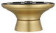 Kute and Kute5 Close to Ceiling Kit Brushed Satin Brass