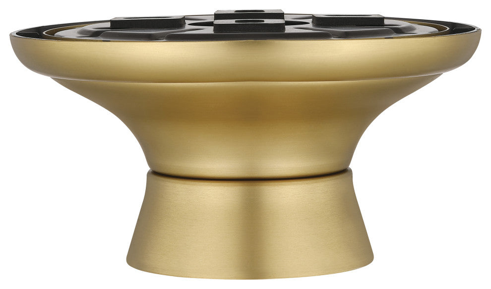 Kute and Kute5 Close to Ceiling Kit Brushed Satin Brass