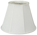 Royal Designs Empire Lamp Shade, Linen White, 8"