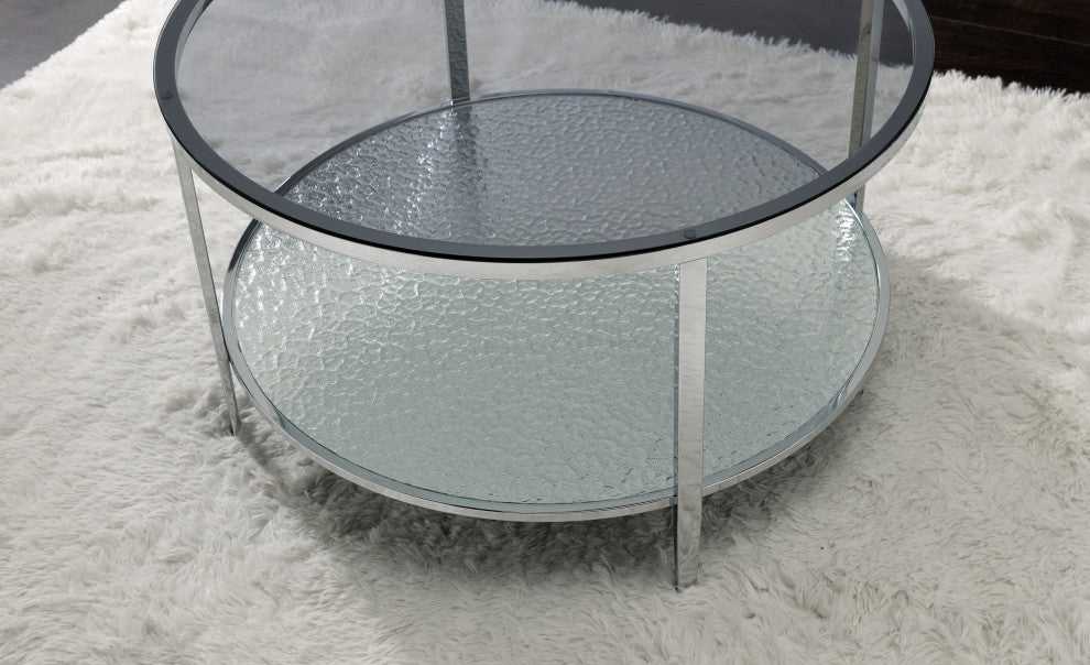 Frostine Round Cocktail Table
