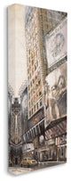 New York City Stores Painting, 13"x30"