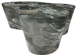 Monza Finished Concrete Indoor/Outdoor Coffee Table, Green