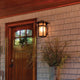 Hinkley Harbor 1 Light Anchor Bronze Wall Lantern, 2575AR
