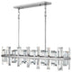 Fredrick Ramond Odette Medium Eight Light Linear, Polished Nickel*