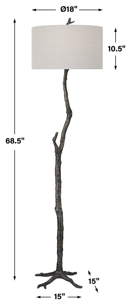 Uttermost Spruce Rustic floor lamp