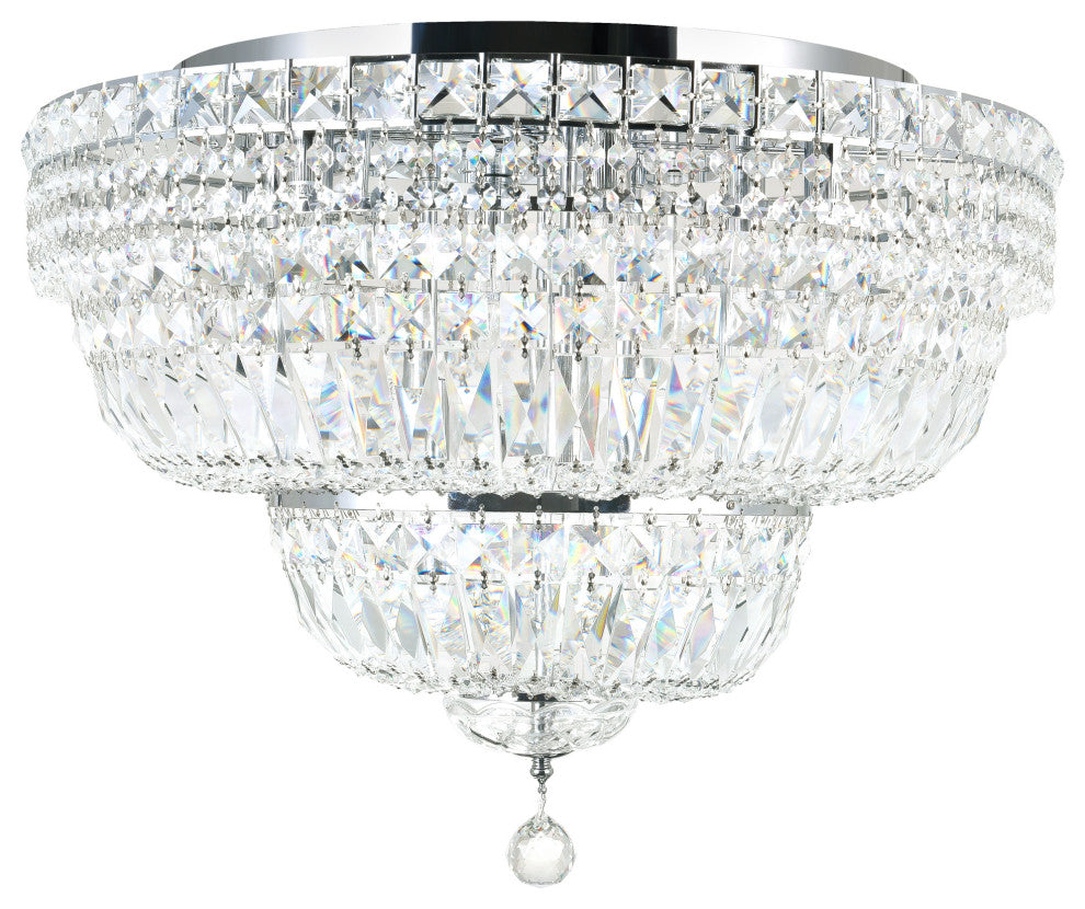 Stefania Bowl Flush Mount, 30 Inches