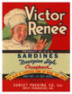 "Victor Renee Sardines" Digital Paper Print by Retrolabel, 35"x46"